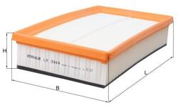 MAHLE Filtru aer MAHLE LX 3344 (LX 3344) - fixbox