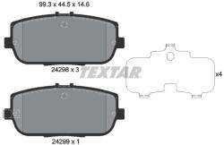 TEXTAR Set placute frana TEXTAR 2429801 (2429801) - fixbox