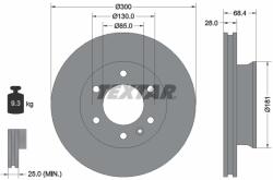 TEXTAR Disc frana TEXTAR 93143203 (93143203)