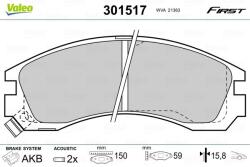 VALEO Set placute frana VALEO 301517 (301517)