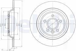 DELPHI Disc frana DELPHI BG4239C (BG4239C) - fixbox