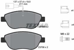 TEXTAR Set placute frana TEXTAR 2370901 (2370901) - fixbox