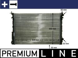 MAHLE Radiator, racire motor MAHLE CR 311 000P (CR 311 000P)