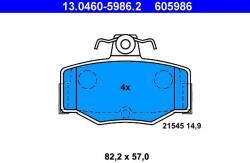 ATE Set placute frana ATE 13.0460-5986.2 (13.0460-5986.2)