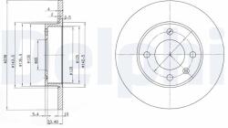 DELPHI Disc frana DELPHI BG2117 (BG2117) - fixbox