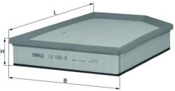 MAHLE Filtru aer MAHLE LX 1591/9 (LX 1591/9) - fixbox