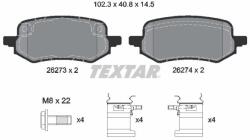 TEXTAR Set placute frana TEXTAR 2627301 (2627301)