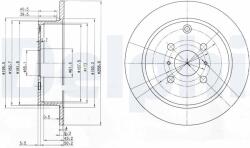 DELPHI Disc frana DELPHI BG3867 (BG3867) - fixbox