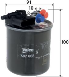 VALEO Filtru combustibil VALEO 587608 (587608) - fixbox