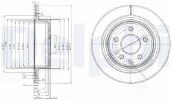 DELPHI Disc frana DELPHI BG3765C (BG3765C) - fixbox
