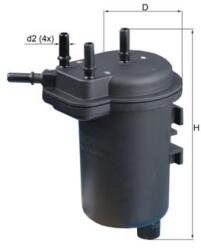 MAHLE Filtru combustibil MAHLE KL 432 (KL 432) - fixbox