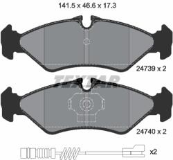 TEXTAR Set placute frana TEXTAR 2473901 (2473901) - fixbox