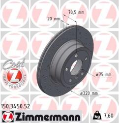 ZIMMERMANN Disc frana ZIMMERMANN 150.3450. 52 (150.3450.52)