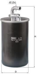 MAHLE Filtru combustibil MAHLE KL 775 (KL 775) - fixbox