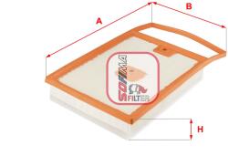 SOFIMA Filtru aer SOFIMA S 3692 A (S 3692 A) - fixbox