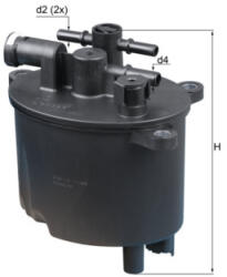 MAHLE Filtru combustibil MAHLE KL 581 (KL 581) - fixbox