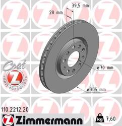 ZIMMERMANN Disc frana ZIMMERMANN 110.2212. 20 (110.2212.20)