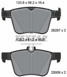 TEXTAR Set placute frana TEXTAR 2628701 (2628701)