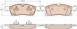 TRW Set placute frana TRW GDB1946 (GDB1946)