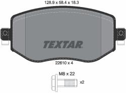 TEXTAR Set placute frana TEXTAR 2261001 (2261001)