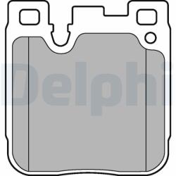 DELPHI Set placute frana, frana disc DELPHI LP3249 - fixbox
