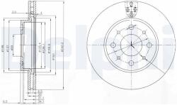 DELPHI Disc frana DELPHI BG3839 (BG3839) - fixbox