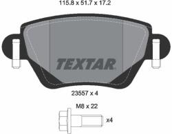 TEXTAR Set placute frana TEXTAR 2355701 (2355701) - fixbox