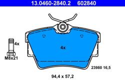 ATE Set placute frana ATE 13.0460-2840.2 (13.0460-2840.2) - fixbox