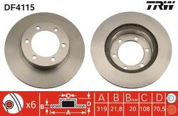TRW Disc frana TRW DF4115 (DF4115) - fixbox