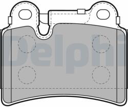 DELPHI Set placute frana, frana disc DELPHI LP2061 - fixbox