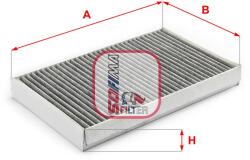 SOFIMA Filtru, aer habitaclu SOFIMA S 4155 CA - fixbox