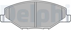 DELPHI Set placute frana DELPHI LP2444 (LP2444)