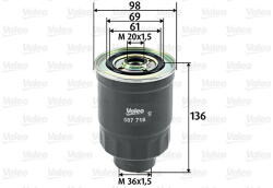VALEO Filtru combustibil VALEO 587716 - fixbox