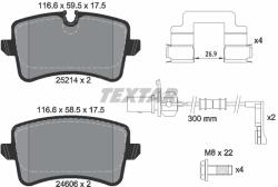 TEXTAR Set placute frana TEXTAR 2521401 (2521401) - fixbox