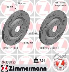 ZIMMERMANN Disc frana ZIMMERMANN 100.3358. 53 (100.3358.53)