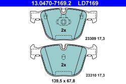 ATE Set placute frana ATE 13.0470-7169.2 (13.0470-7169.2)