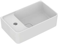 Ideal Standard Strada II - Mosdókagyló 450x270 mm, túlfolyóval, bal oldali keverőfurattal, Ideal Plus-szal, fehér színben T2995MA (T2995MA)