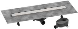 Hansgrohe RainDrain Go - Zuhanylefolyó 70 cm, kétoldalas ráccsal, csempe lerakáshoz, csiszolt rozsdamentes acél 56272800 (56272800)