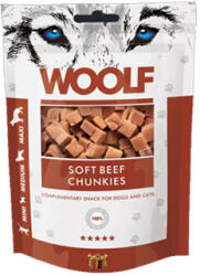WOOLF Snack Beef Chunkies / Marha Kockák 100g (2+ Woolf -15%! )