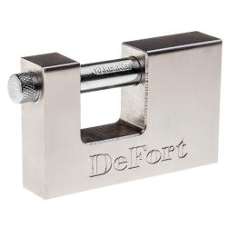 Defort Lock 90 mm cupru cu 3 chei (90U333)