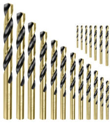 INGCO Set de burghie elicoidale 19 piese 1-10 mm HSS cilindric (AKDB9190) Burghiu