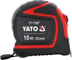 TOYA Metru de 10 m x 25 mm cu cauciuc (YT-71087)