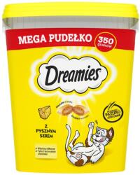 Dreamies Mega Pachet 350g Gustari cu branza pentru pisica