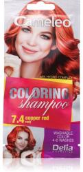 Delia Cosmetics Cameleo Coloring Shampoo tonizáló sampon hajra árnyalat 7.4 Copper Red 40 ml