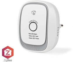 Nedis ZBDG11CWT - SmartLife gázérzékelő | Zigbee 3.0 | hálózati tápellátás | Android / IOS | 75 dB | Fehér színű (ZBDG11CWT)