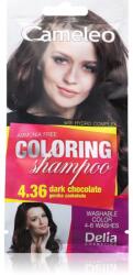 Delia Cosmetics Cameleo Coloring Shampoo tonizáló sampon hajra árnyalat 4.36 Dark Chocolate 40 ml