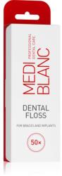 MEDIBLANC Dental Floss For Braces дентален концец за брекети и импланти 50 бр