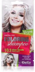 Delia Cosmetics Cameleo Coloring Shampoo tonizáló sampon hajra árnyalat 10.1 Silver Blonde 40 ml
