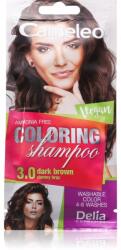 Delia Cosmetics Cameleo Coloring Shampoo tonizáló sampon hajra árnyalat 3.0 Dark Brown 40 ml