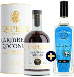 Ron Espero Coconut & Rum 0, 7l 40% TU + Saint Aubin Classic Coconut 0, 7l 40%